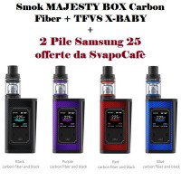 Smok MAJESTY BOX Carbon Fiber + TFV8 X-BABY
