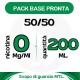 Pack Base neutra 50/50 200ml Senza Nicotina