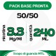Base Neutra 50/50 240ml Nicotina 3.3 mg/ml