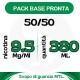 Base Neutra 50/50 380ml Nicotina 9.5 mg/ml