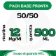 Pack Base neutra 50/50 500ml 12mg/ml di Nicotina