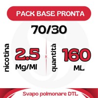 Base Neutra 70/30 160ml Nicotina 2.5 mg/ml