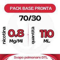 Base Neutra 70/30 110ml Nicotina 0.8 mg/ml