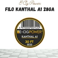 Filo Kanthal A1 28GA - E-Cig Power