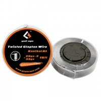 TWISTED clapton wire KANTHAL A1 28 X 2 +32 ga