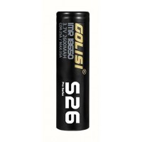 Batteria S26 IMR 18650 2600mAh 25A - Golisi