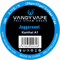 Filo Vandy Vaper Juggernaut Kanthal A1 (28GA+0.1mm)*2 + 24GA*0.1mm