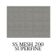Mesh 200 SUPERFINE SS 300x200mm